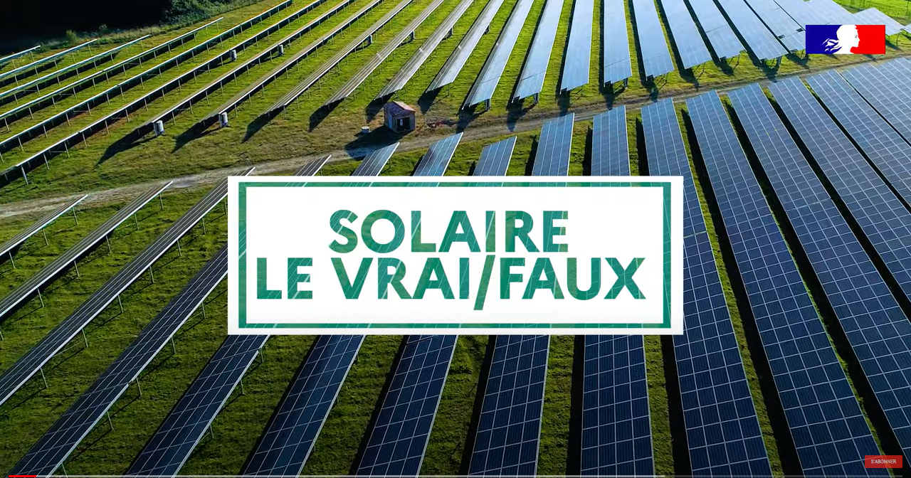 <b>Solaire : le vrai/faux pour y voir plus clair</b>